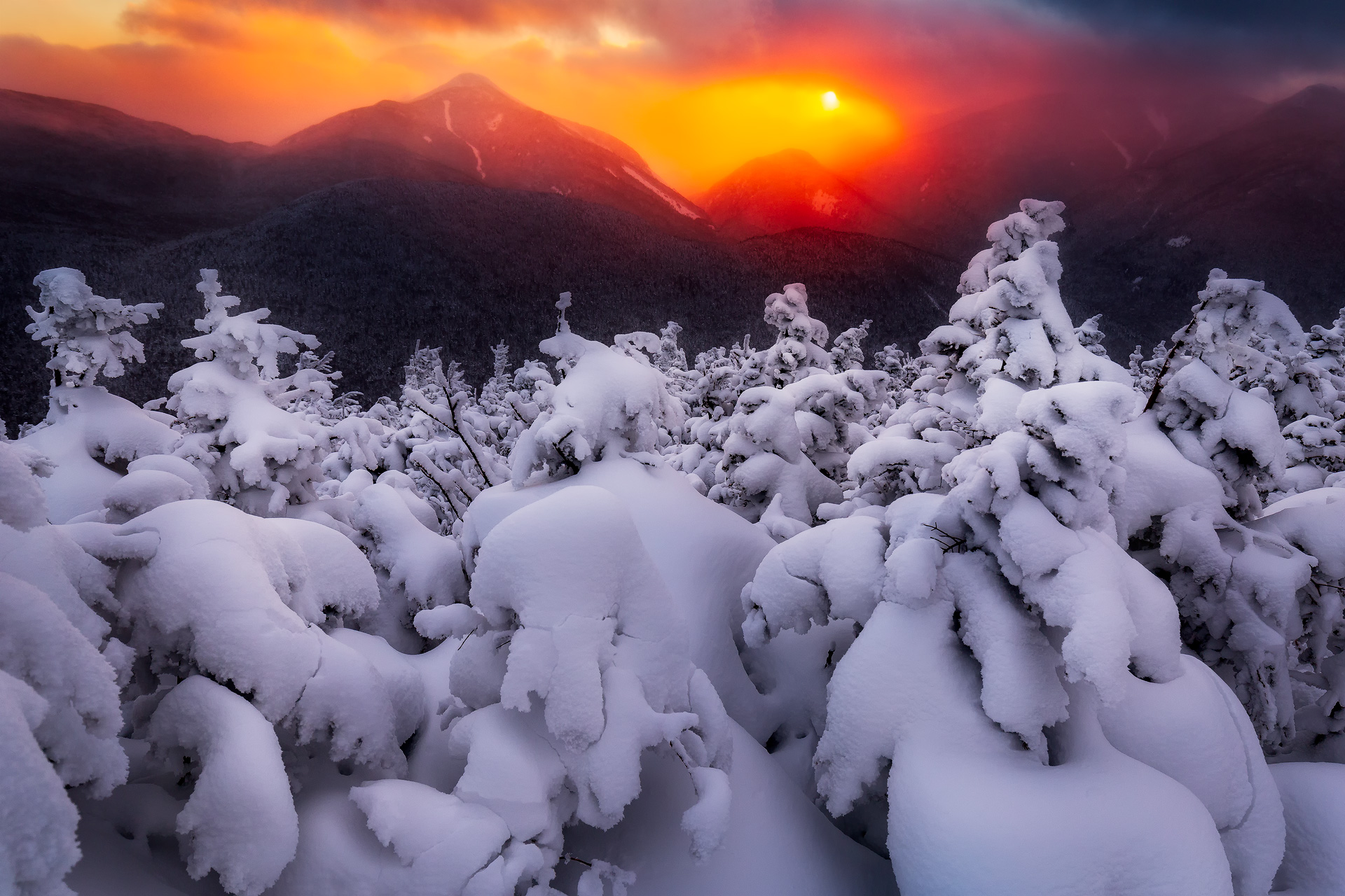 The Best Winter Sunset Peaks in the Adirondack Mountains – Joey